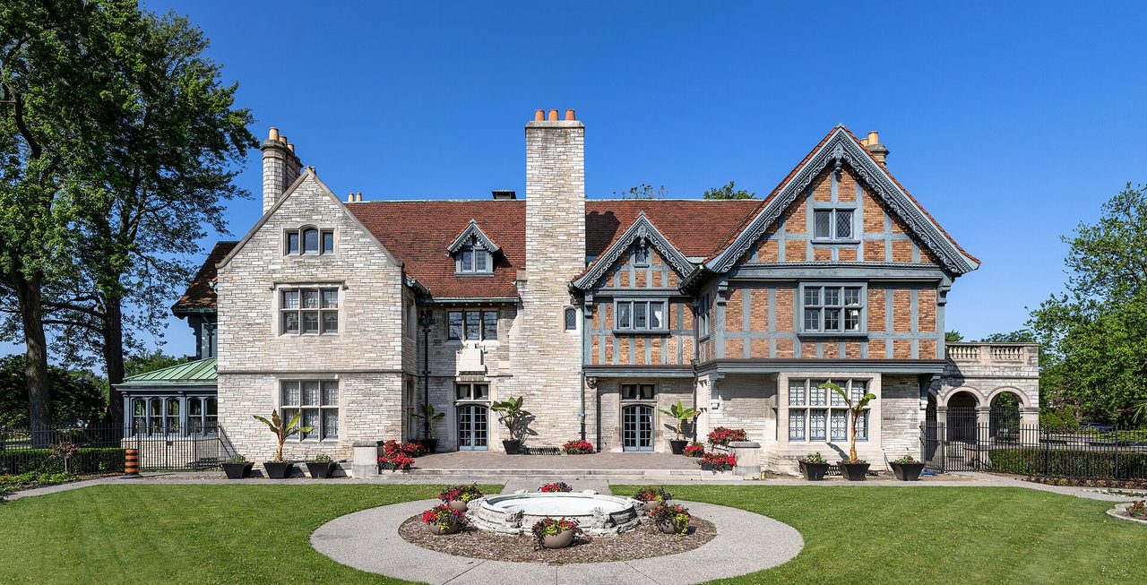 Willistead Manor, the 1906 Tudor-Jacobean mansion in Walkerville, Windsor