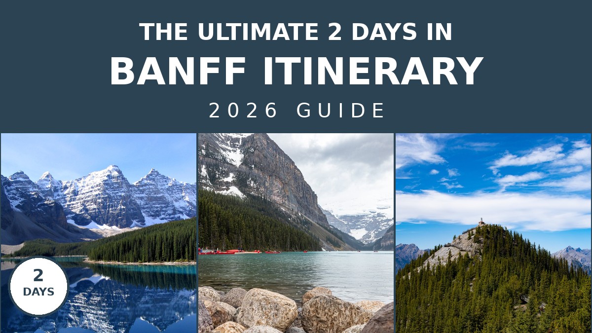 The Ultimate 2 Days in Banff Itinerary: 2026 Travel Guide | Canada Visitor Hub
