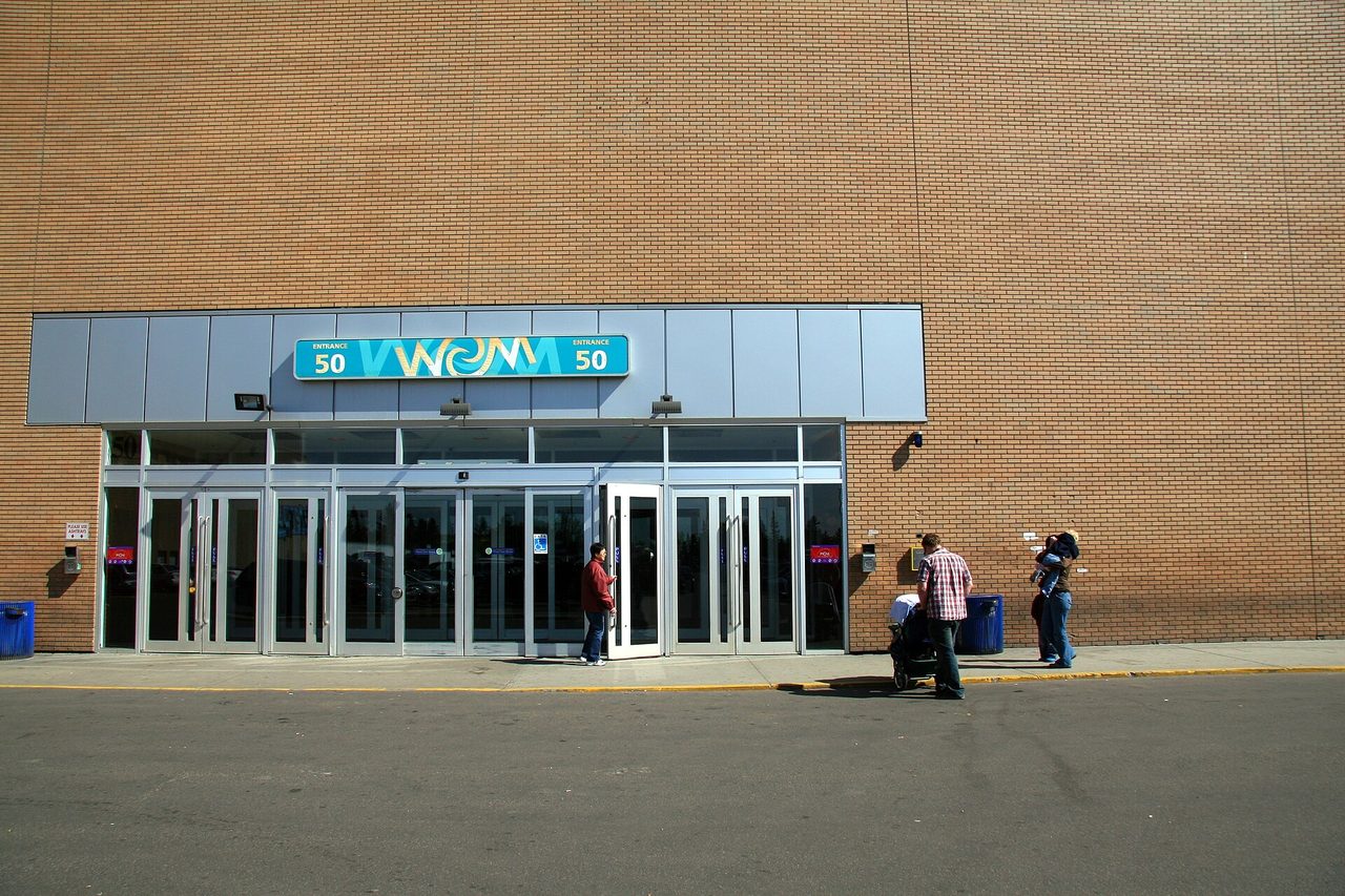 West Edmonton Mall, one of the largest shopping and entertainment complexes in North America