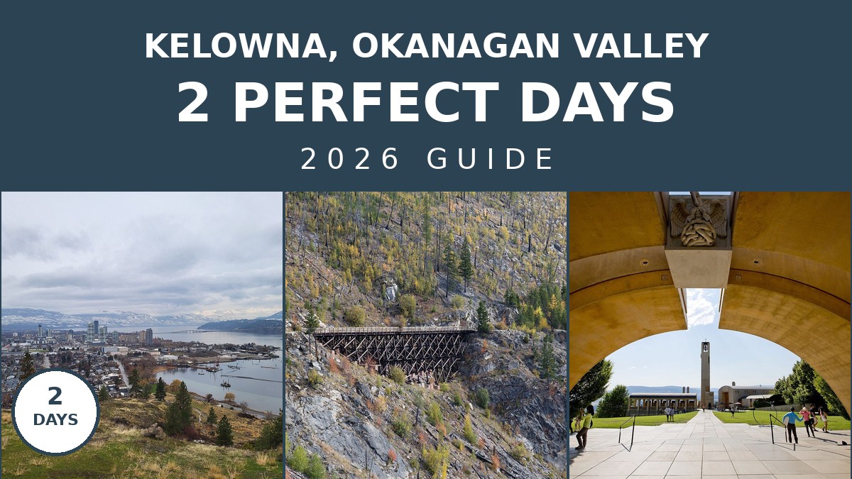 The Perfect 2 Days in Kelowna Itinerary: 2026 Guide | Canada Visitor Hub