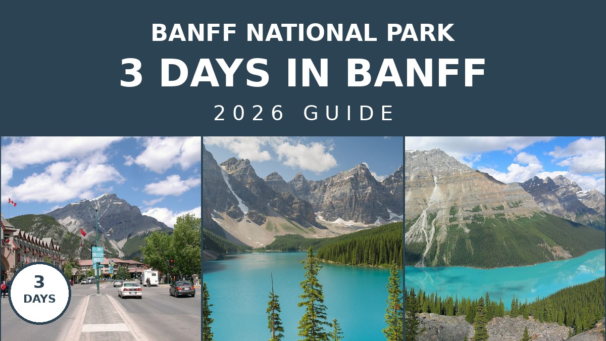 The Ultimate 3 Days in Banff Itinerary: 2026 Travel Guide | Canada Visitor Hub
