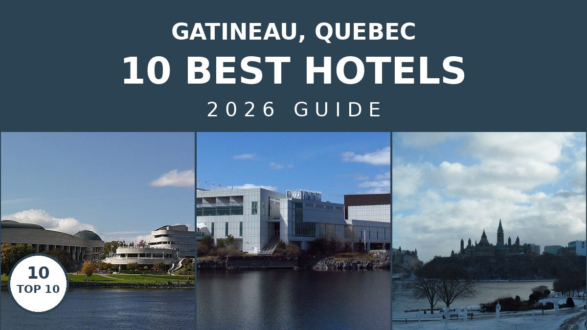 10 Best Hotels in Gatineau for Tourists: 2026 Guide | Canada Visitor Hub