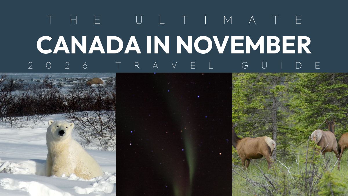 The ultimate Canada in November - 2026 travel guide