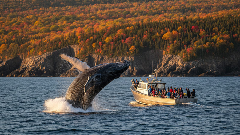 Nature and Adventure: Whale Watching and Fall Foliage Timelines