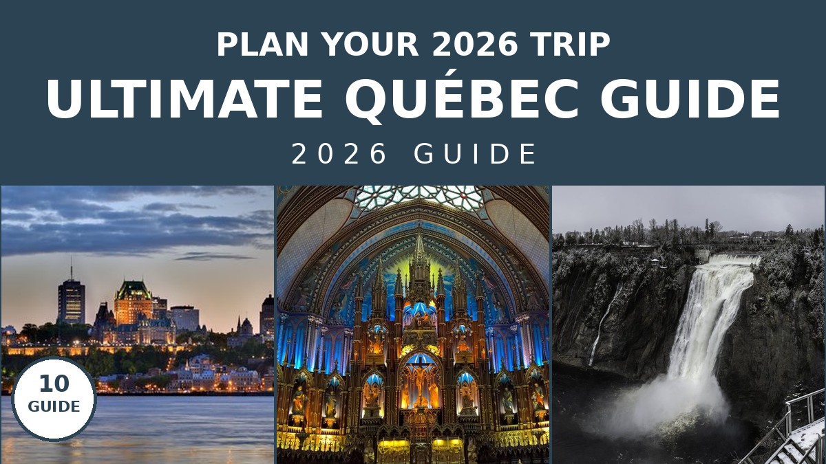 The Ultimate 2026 Travel Guide to Quebec: Plan Your Trip | Canada Visitor Hub