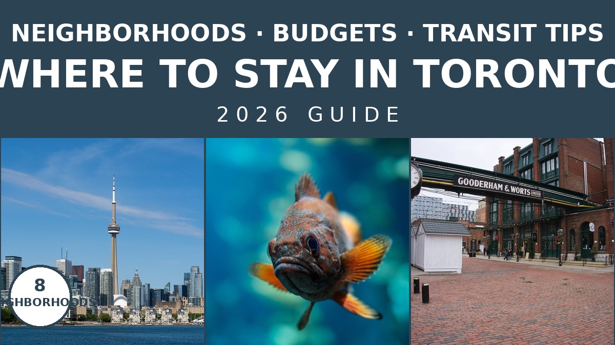 Where Should I Stay in Toronto for Tourists: 2026 Guide | Canada Visitor Hub
